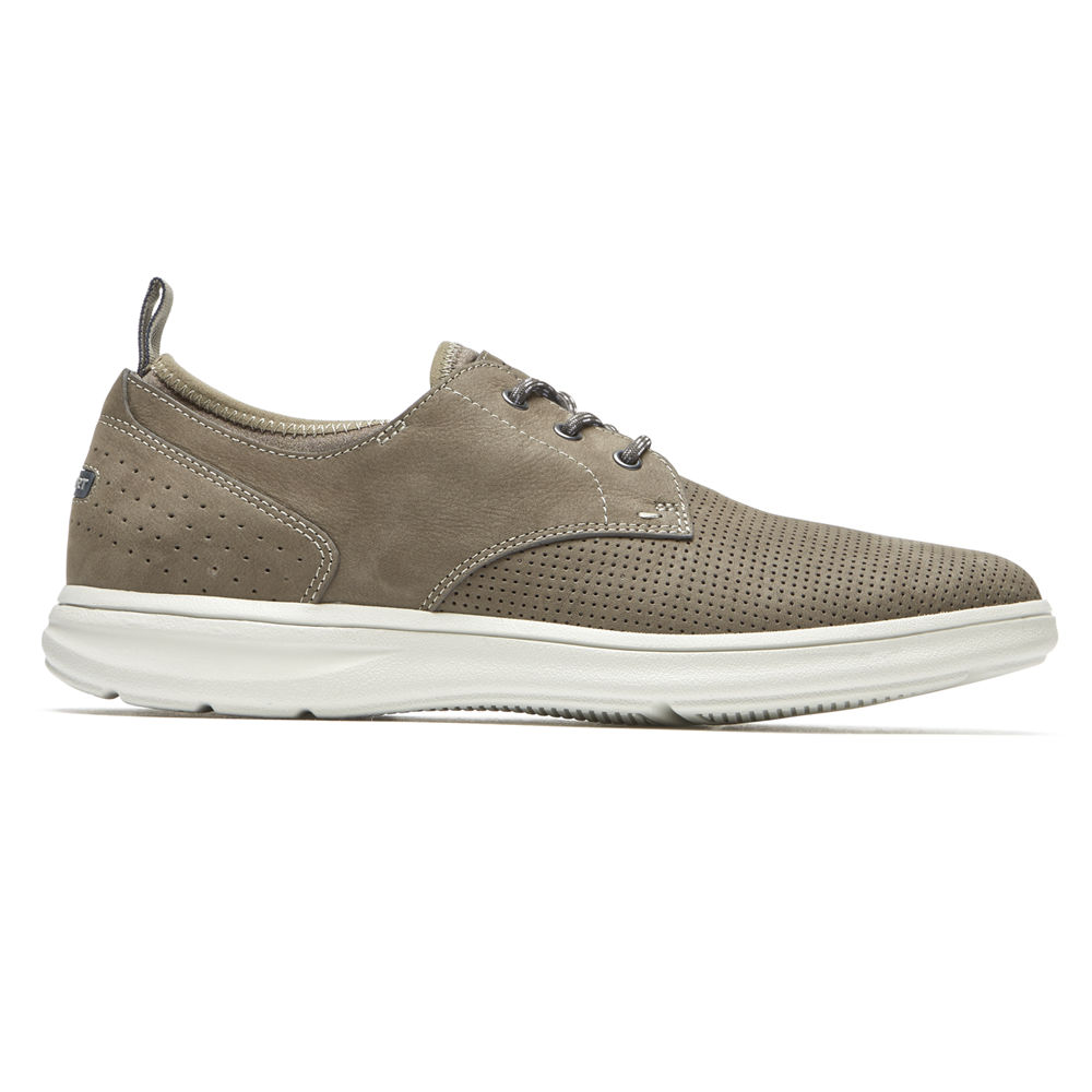 Rockport Singapore Mens Oxfords - Beckwith Plain Toe Olive - OL8905672